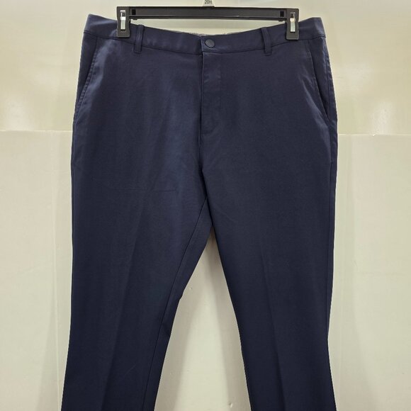 Puma Performance Golf Pants Mens Blue Black Lightweight Sz 36x 29.5   2 of - Picture 6 of 9